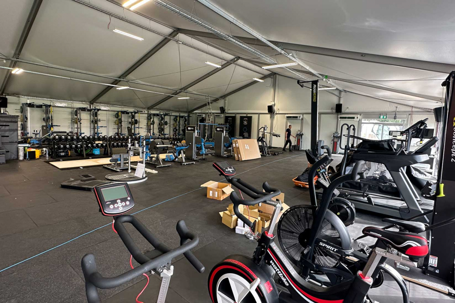 Temporary Gymnasium for Coventry City Football Club