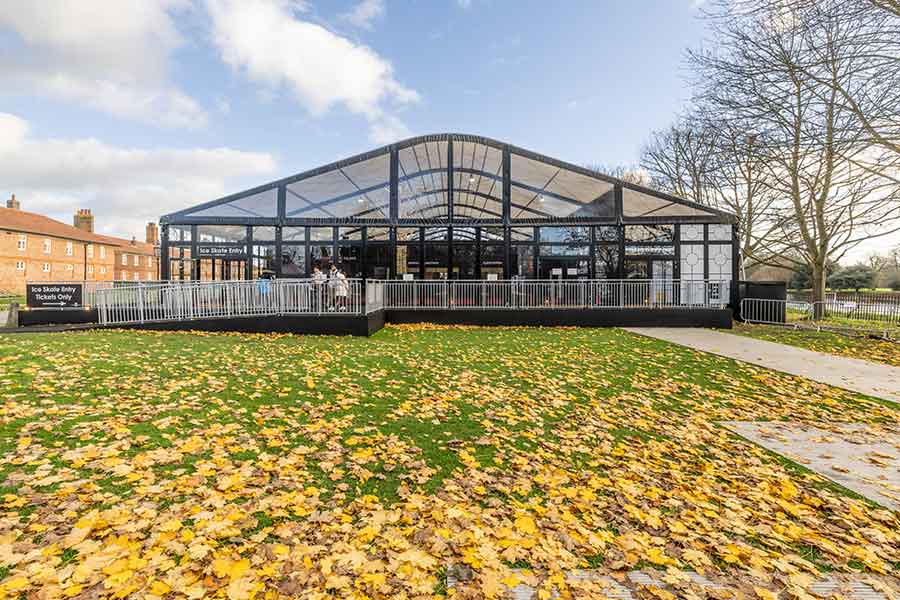 Hampton Court Palace Ice Rink Marquee