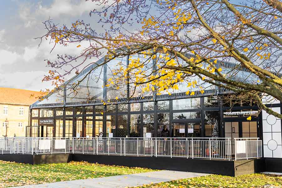 Hampton Court Palace Ice Rink Marquee