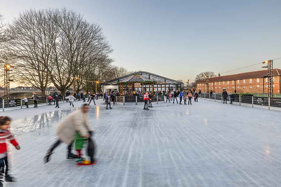 Hampton Court Palace Ice Rink Marquee