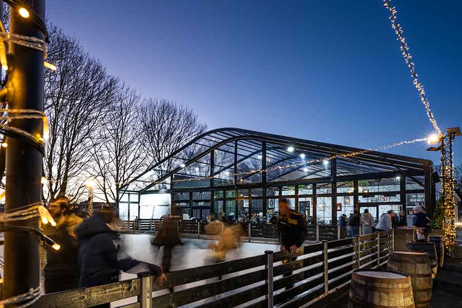 Hampton Court Palace Ice Rink Marquee
