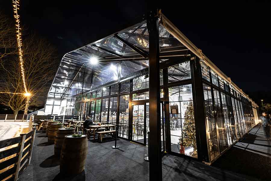 Hampton Court Palace Ice Rink Marquee