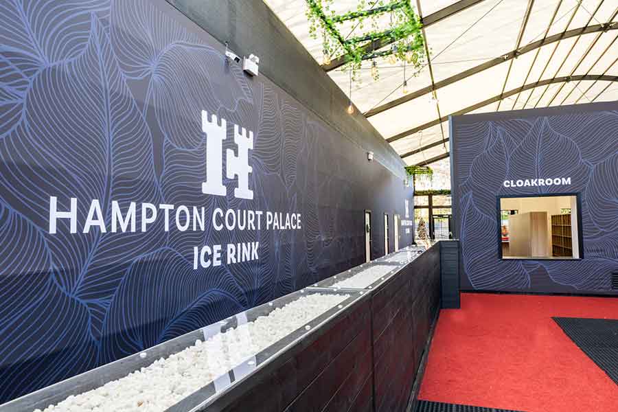 Hampton Court Palace Ice Rink Marquee