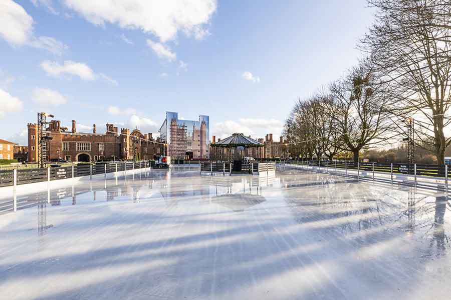 Hampton Court Palace Ice Rink Marquee