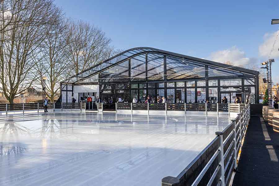 Hampton Court Palace Ice Rink Marquee