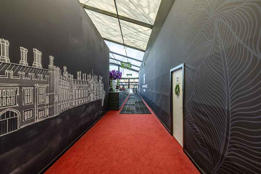 Hampton Court Palace Ice Rink Marquee