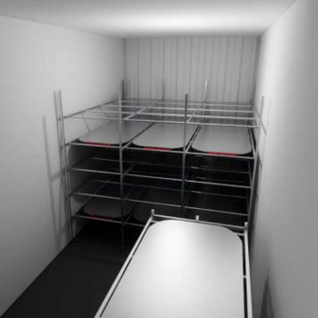 Container Mortuary Racking
