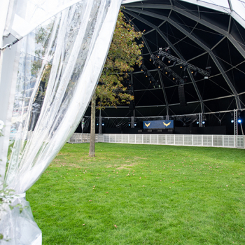 impressive large party marquee