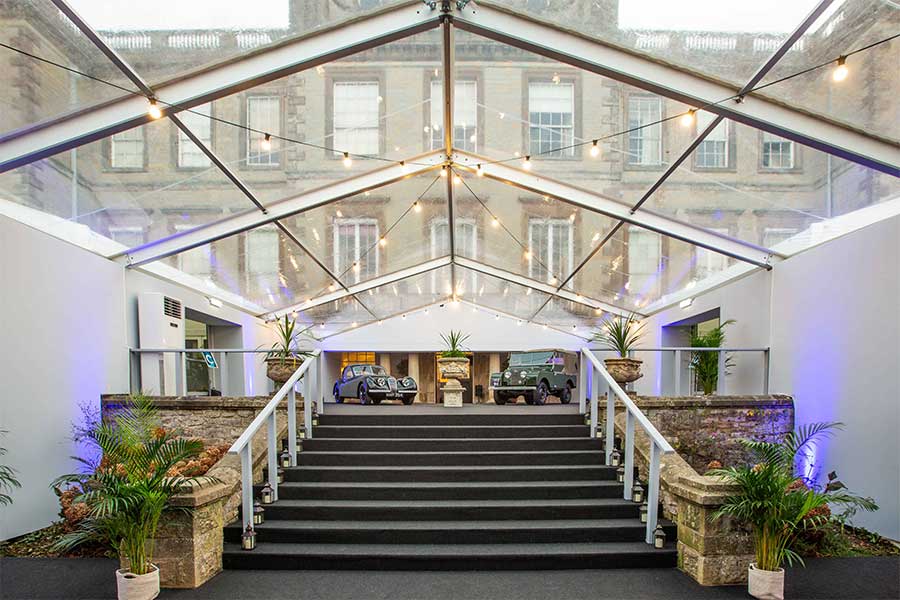 Partner Conference Marquee at Ragley Hall