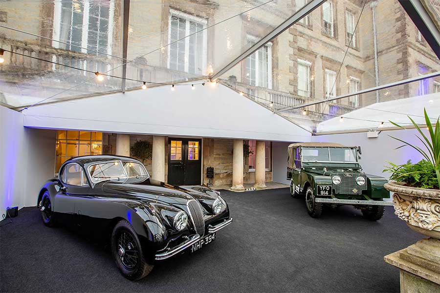 Partner Conference Marquee at Ragley Hall
