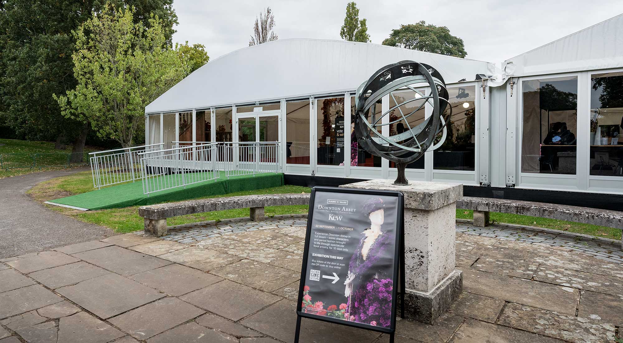 Marquee for Kew Gardens