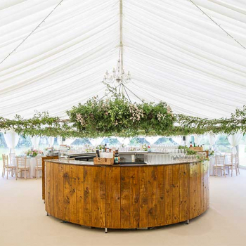 A Rural Luxury Wedding Marquee