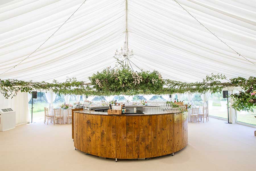 A Rural Luxury Wedding Marquee