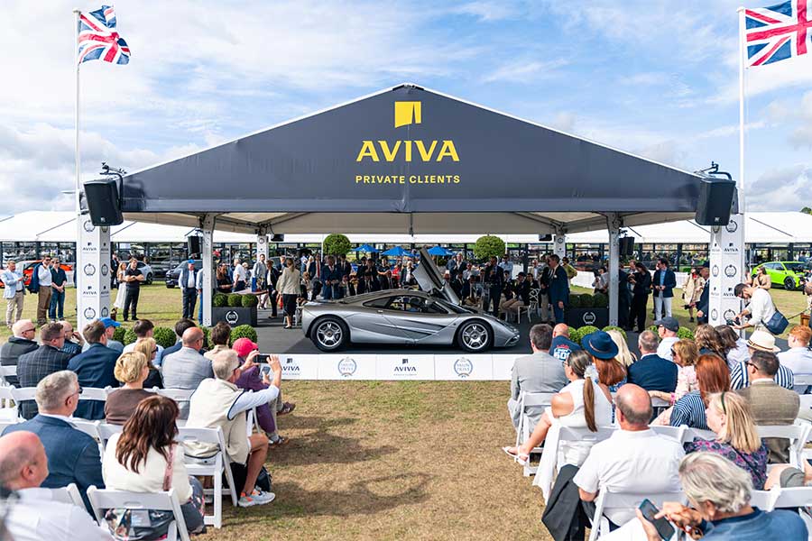 Marquee structures for Salon Prive