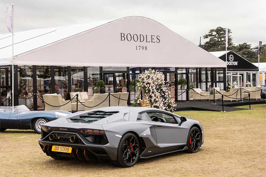 Marquee structures for Salon Prive