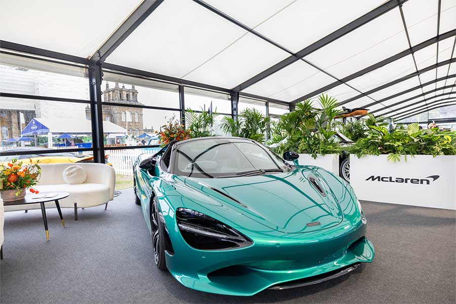 Marquee structures for Salon Prive