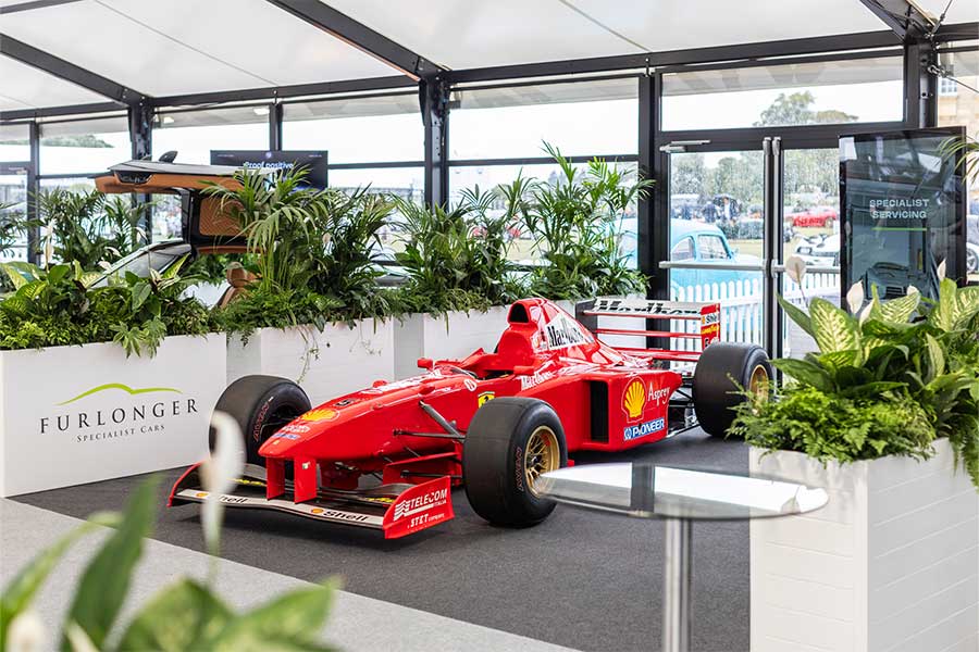 Marquee structures for Salon Prive