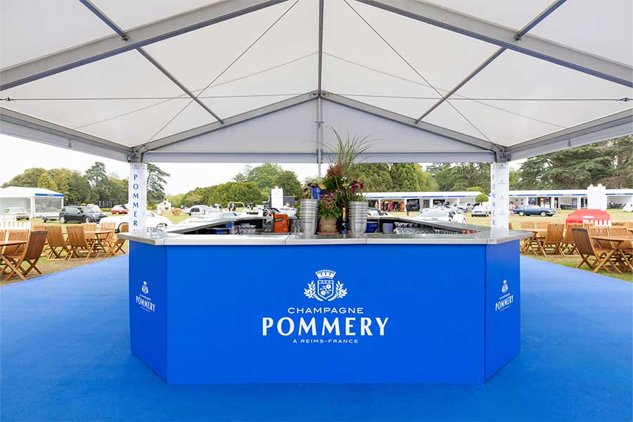 Marquee structures for Salon Prive