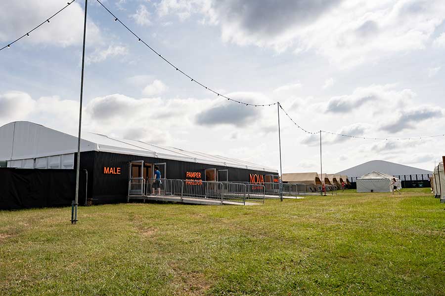 Fews premium marquee at Silverstone GP