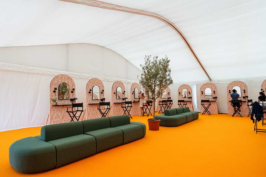 Fews premium marquee at Silverstone GP