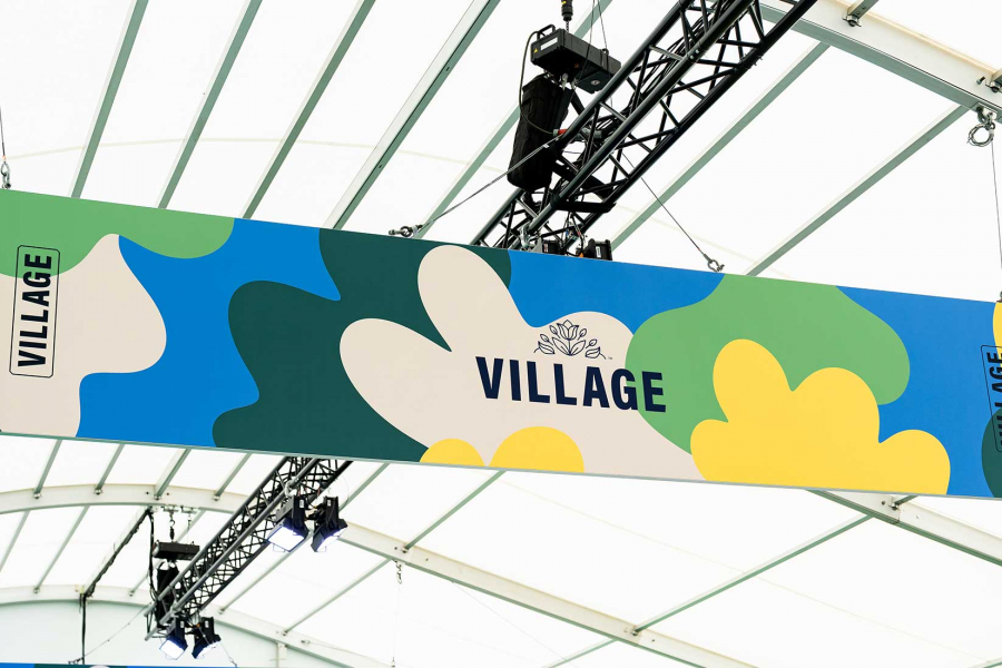 Silverstone Village Premium Marquee