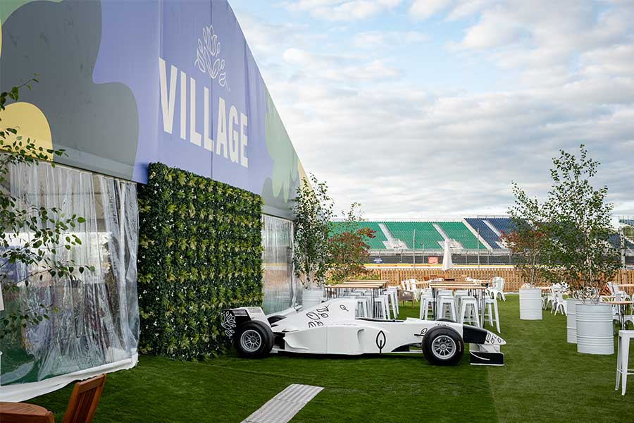Silverstone Village Premium Marquee