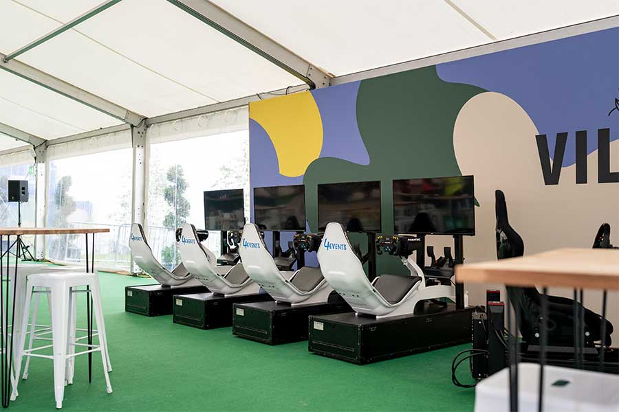 Silverstone Village Premium Marquee
