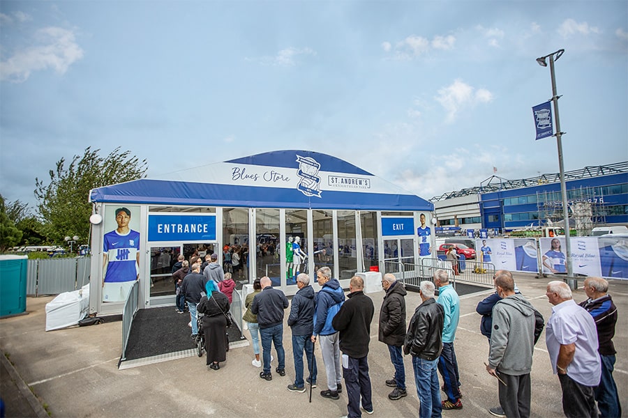 Birmingham city football club club shop