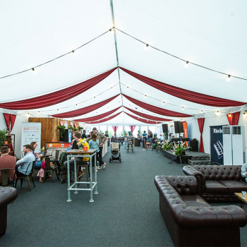 hospitality tent