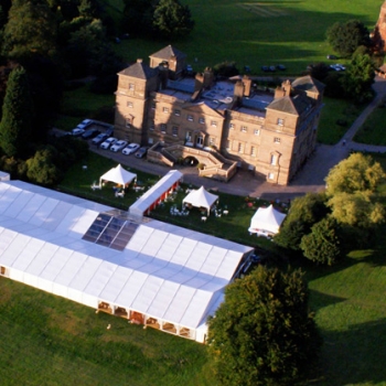 Hagley Hall with Marquee