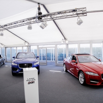 Jaguar Land Rover marquee