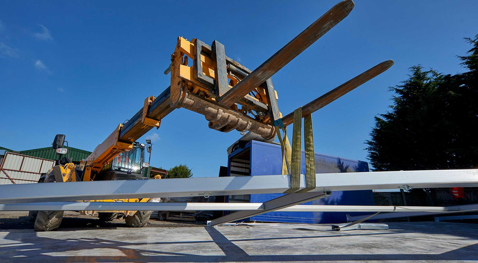 Construction Site Temporary Structures - Fews Marquees